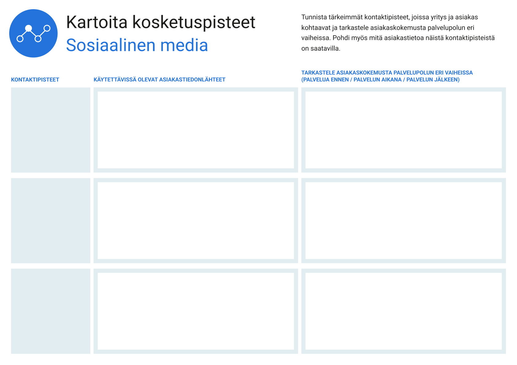 Sosiaalinen media -kanvaasipohja 